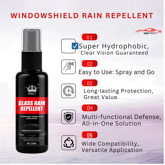 Oem 100Ml Chemical Manufacturer Auto Windshield Car Windscreen Water Repellant Anti Rain Spray